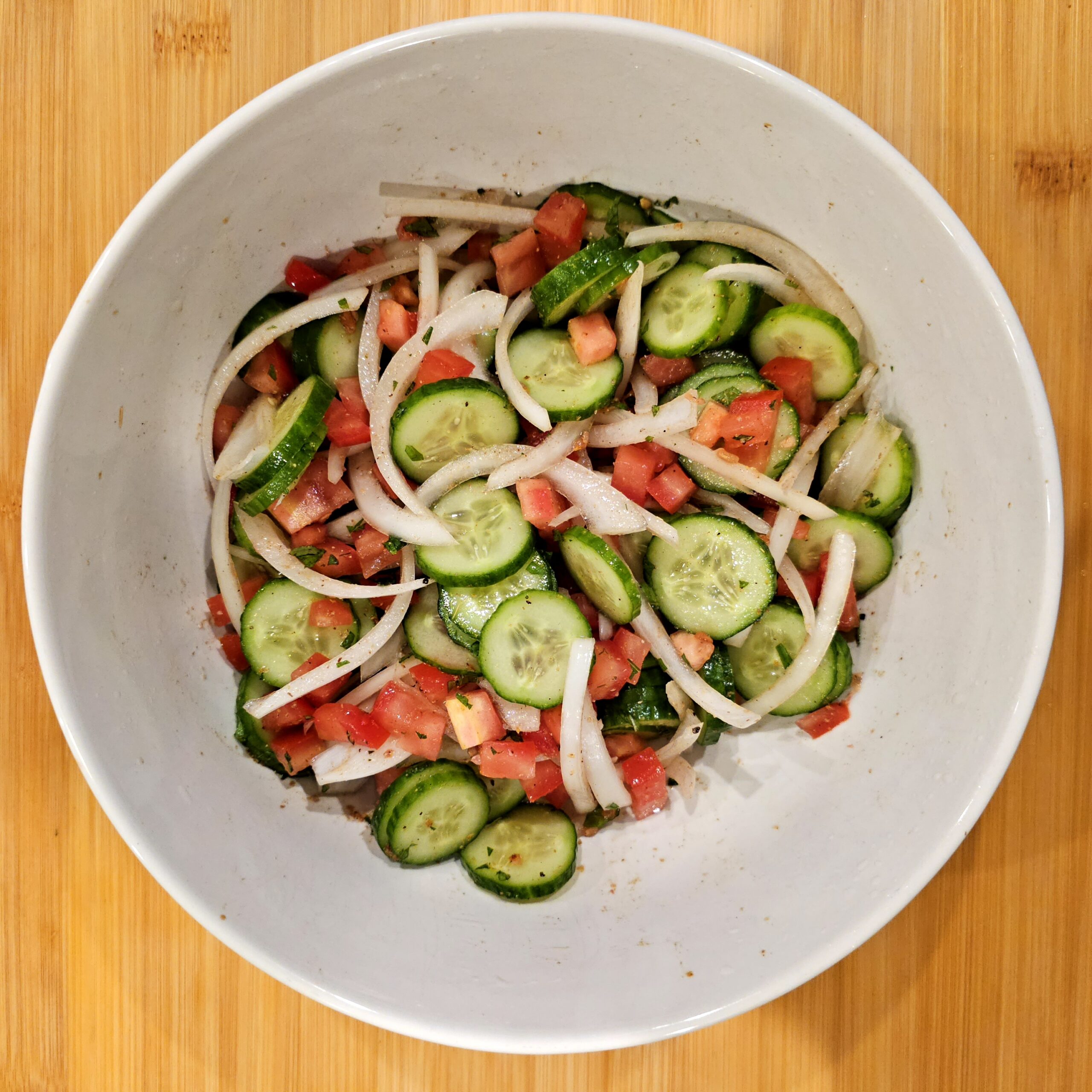 Read more about the article Simple Indian Cucumber Tomato Salad Recipe
